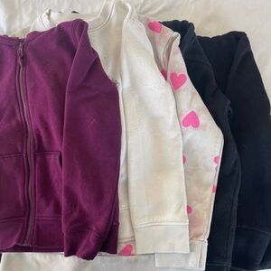 Lot of 5 Girl’s Sweatshirt/ Hoodie